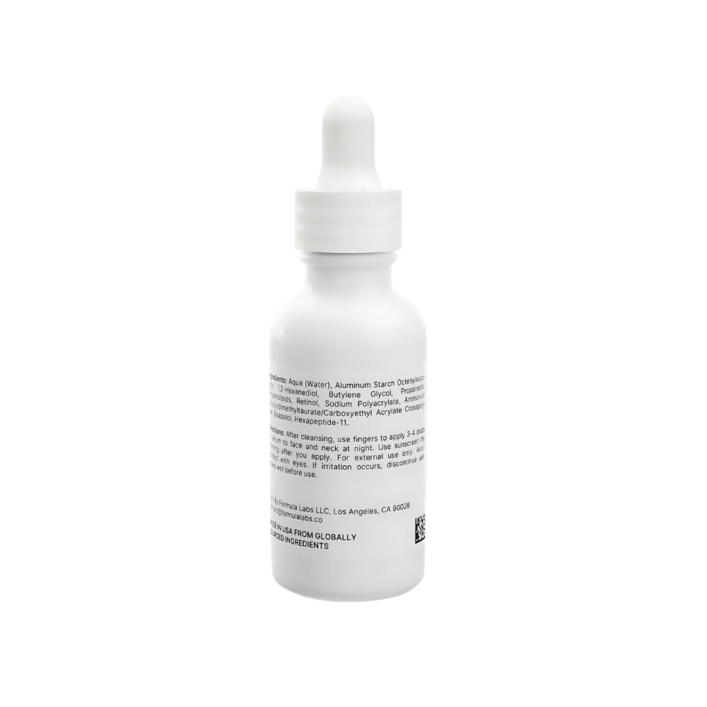 Retinol and Peptide Face Serum, 1oz
