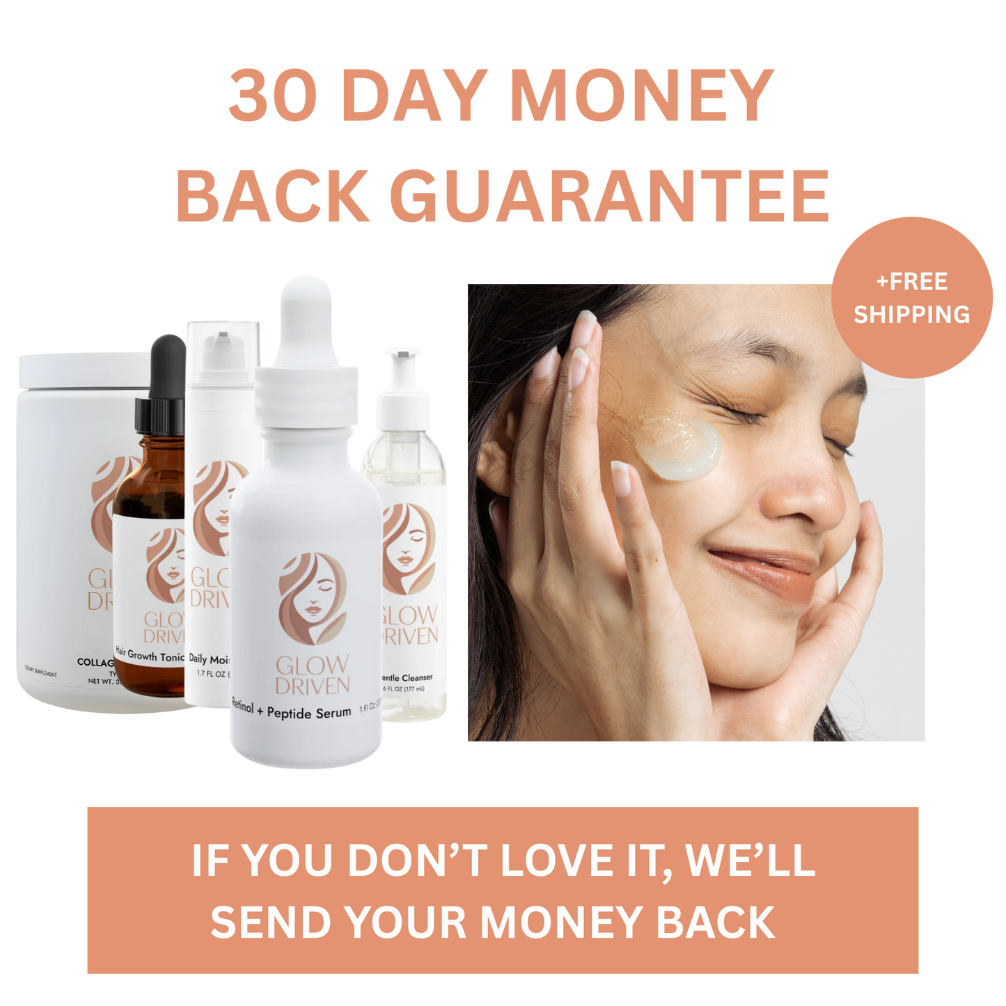 Retinol and Peptide Face Serum, 1oz